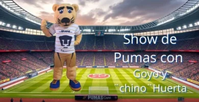 show de pumas con goyo y chino huerta para fiestas infantiles