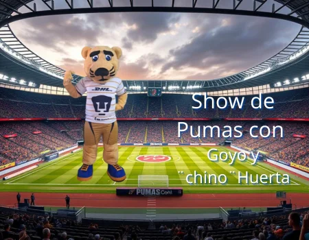 show de pumas con goyo y chino huerta para fiestas infantiles